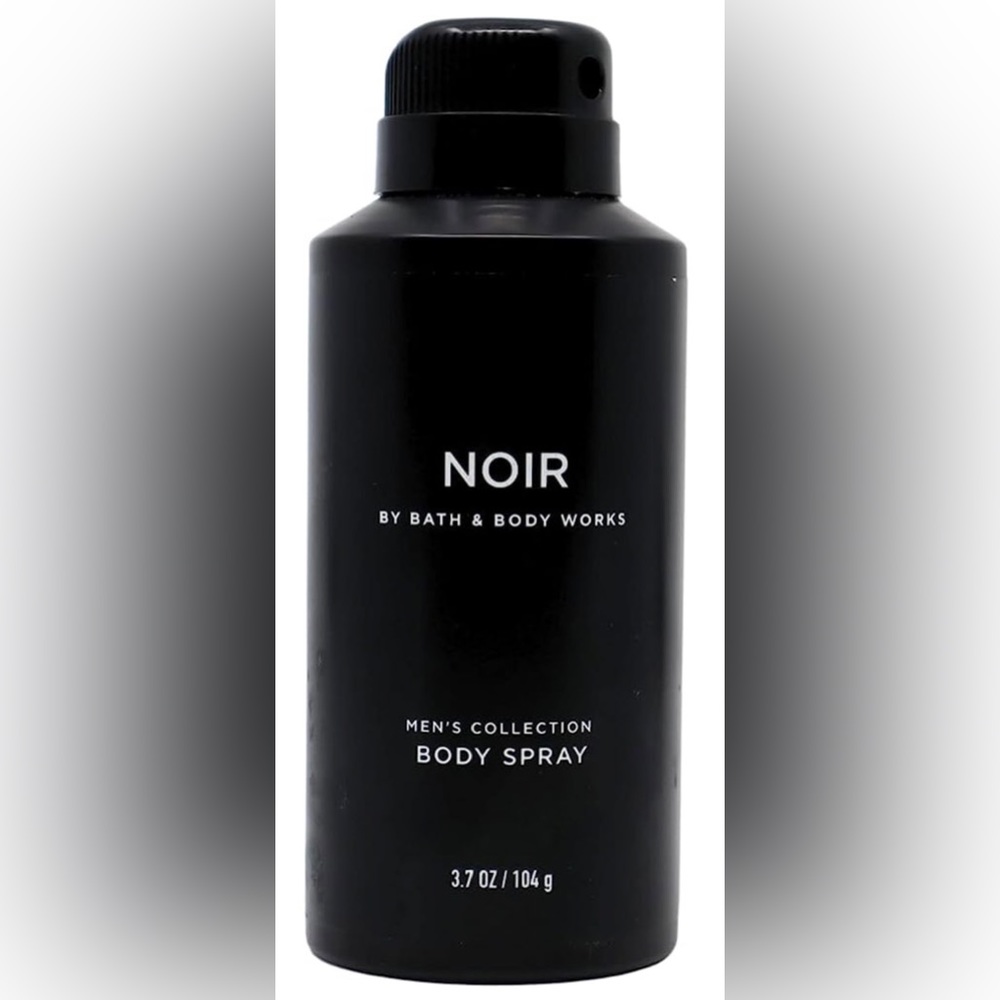 New Bath & Body Works Noir Men's Deodorizing Body Spray~ 3.7 Oz